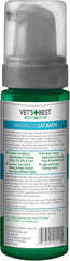 HERO PET Vet's Best Waterless Cat Shampoo – No Rinse Dry Shampoo for Cats and Kittens – Gentle Foam Formula for Cleaning and Deodorizing – Leave-In, Veterinarian Formulated – 4 oz