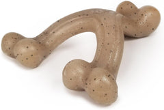 Nylabone Gourmet Style Wishbone Strong Chew Toy for Puppies, Peanut Butter Flavor