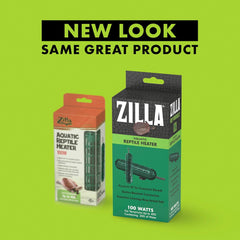 Zilla Aquatic Reptile Heater, Fully Submersible, Auto-shut Off, for Terrariums up to 40 Gallons
