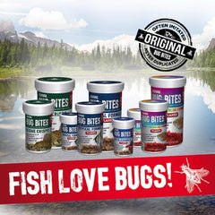 Click to see full view 2+ 6 VIDEOS Fluval Bug Bites Tropical Fish Food, Flakes for Small to Medium Sized Fish, 3.17 oz.