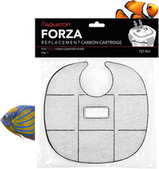 Aquatop Replacement Carbon Cartridges – Fits Forza FZ7 Canister Filters – Aquarium Filter Refills for Dirt & Waste – Crystal Clear Water – FZ7-RCI