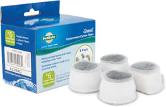 Drinkwell - PetSafe Drinkwell Replacement Carbon Filters, Dog and Cat Ceramic Water Fountain Filters, 4-Pack
