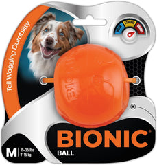 BIONIC Ball Dog Toy, Large - Interactive Dog Chew Toy That Stands Up to The Toughest Chewers