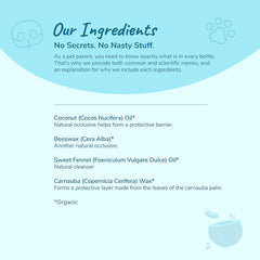 kin+kind Hot Spot Treatment for Dogs & Cats- Itch Relief, Skin Soothing and Healing Balm - Coconut Oil, Beeswax, Sweet Fennel Oil - All Natural - Made in USA