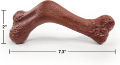 Nylabone Elk Bone Alternative Power Chew Toy for Dogs, Dog Toys for Aggressive Chewers, Venison Flavor, X-Large - 50+ lbs, 1 Count