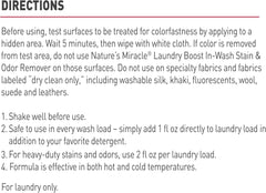 Nature’s Miracle Laundry Boost In-Wash Stain and Odor Remover, 32 Ounces, Laundry Stain and Odor Removing Additive For All Machines