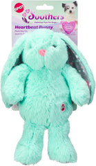 Spot Soothers Heartbeat Bunny Dog Toy Assorted, 1ea