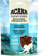 ACANA Chewy Strips Dog Treats, Salmon, High Protein Dog Treats