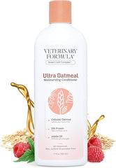Veterinary Formula Smart Coat Complex Ultra Oatmeal Moisturizing Conditioner for Dogs – with Colloidal Oatmeal & Jojoba – Leaves Coat Soft, Shiny, Hydrated, Strong, with Long-Lasting Scent
