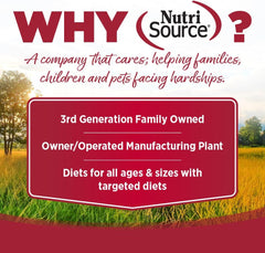 NutriSource Choice Dry Dog Food, Beef Meal & Barley Recipe