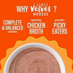 Tiki Cat Luau Velvet Mousse, Chicken in Broth, Complete Nutrition for Balanced Diet, Wet Cat Food For All Life Stages