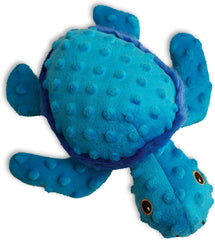 Snugarooz Tucker The Turtle Plush Dog Toy with Repair Patch – Soft, Durable & Engaging – Squeaky & Crinkly – Made from Recycled Materials