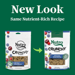 Nutro Crunchy Dog Treats with Real Mixed Berries