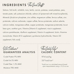 Fromm Seafood Medley Pate Dog Food - Premium Wet Dog Food - Salmon Recipe - Case of 12 Cans