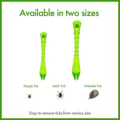 ZenPet Tick Tornado - Tick Remover for Dogs & Cats & People - Value Pack