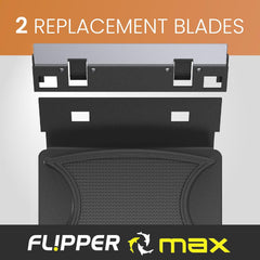 Flipper Cleaner FL!PPER Aquarium Algae Remover for Fish Tank Cleaner Replacement Blades, Pack of 2 - Glass Scraper Blades for Cleaning Kits - Water Cleaning Accessory