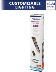 Aqueon Optibright Plus LED Fish Tank Aquarium Lighting System with Remote Control