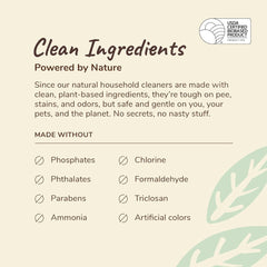 kin+kind Pet Odor Eliminator for Home - Litter Deodorizer, Pet Urine Odor Eliminator Spray and Stain Remover Spray for Harwood Floods, Carpet and Fabric - Pee, Odor and Stain Destroyer