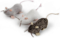 Petlinks (3 Count) Lil' Creepers Refillable Cat Toys with Catnip Tube - Multi Color, 3 Count