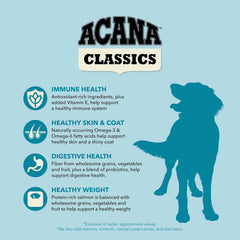 ACANA™ Classics Dog Food Salmon & Barley Recipe Dry Dog Food