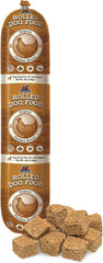 Redbarn Pet Products All-Natural Premium Rolled Dog Food, Chicken Recipe - Soft Semi-Moist Wet Formula for High Protein Diet, Training Rewards, & Treat Pill Concealer - 4 lb, 1 Count