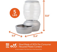 Petmate Replendish Feeder with Automatic Cat and Dog Feeder