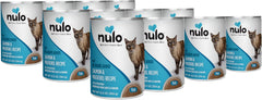 Nulo Salmon & Mackerel Pate Wet Canned Cat Food, 12.5 Ounce (Pack of 12)