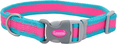 Coastal Pet - Pro - Reflective Adjustable Dog Collar, Fuscia with Teal