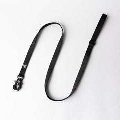 Operation Good Boy Tactical Leash (Black) - Durable, Strong, and Comfortable - Heavy Duty Aviation Aluminum Clip with 360 Degree Swivel - Veteran Owned and Operated