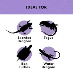 Zilla Pet Reptile Mix Omnivore Food Medley Diet, 4 oz