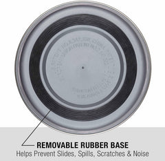 Loving Pets - Bella Bowls - Dog Food Water Bowl No Tip Stainless Steel Pet Bowl No Skid Spill Proof