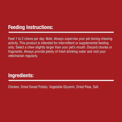 SmartBones Protein Rings with Real Chicken and Sweet Potato