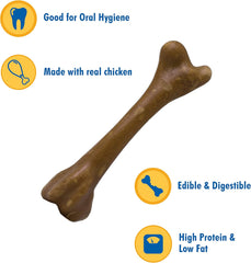 N-Bone 1.4-Ounce The Original Bagged Bone Treat For Dogs, Small, Chicken Flavor, 2-Pack