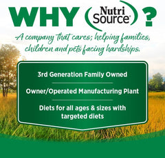 NutriSource Choice Dry Dog Food, Chicken Meal & Barley Recipe