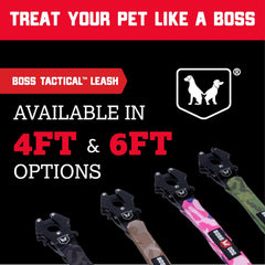 Boss Dog Tactical Leash, Hot Pink