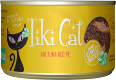 Tiki Cat Grill, Ahi Tuna, High-Protein and 100% Non-GMO Ingredients, Wet Whole Foods Cat Food for All Life Stages