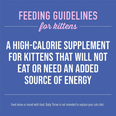 Tiki Cat Baby Thrive, Chicken & Chicken Liver, High-Protein & Flavorful, Wet Cat Food for Kittens 4 Weeks+