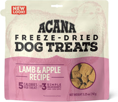 ACANA Singles Freeze Dried Dog Treats, Limited Ingredient Grain Free Lamb & Apple Recipe