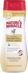 Nature’s Miracle Oatmeal Shampoo for Dogs, 16 Ounces, Pistachio Cream Scent