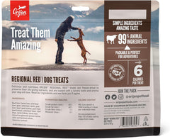 ORIJEN Freeze Dried Beef Recipe Dog Treats, WholePrey Ingredients