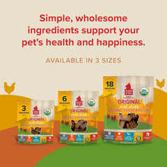 PLATO Original Real Strips Organic Chicken