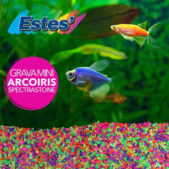 Estes Clifford W Estes Products Gravel, Mini Perma Rainbow, 5 lb