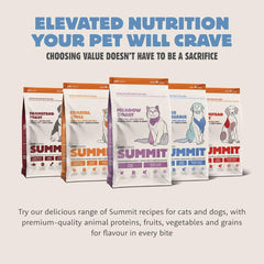 Petcurean Summit Range Rotisserie, Dry Cat Food, Chicken Meal and Turkey Meal Adult Recipe with Grains, 12 lb Bag