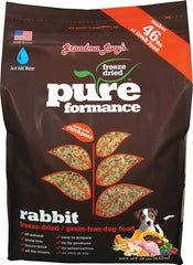 Grandma Lucy’s® Pureformance™ Freeze Dried Grain Free Rabbit Recipe Dog Food