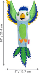 KONG Tropics Floppy Bird with Catnip Assorted Cat Toy