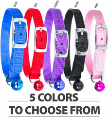 Safe Cat Coastal Pet Sassy Snag-Proof Nylon Cat Safety Collar Blue