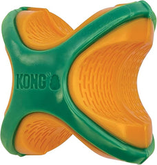 KONG Rambler Rattlez Long Lasting Fetch and Chew Assorted Toy (Rattlez X-Ball)