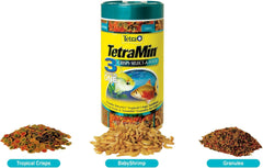 TetraMin Crisps Select-A-Food, Fish Food, Variety Pack (77037)
