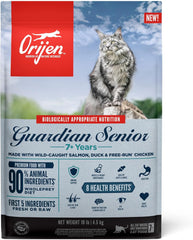 ORIJEN Guardian Senior Dry Cat Food, Grain Free Cat Food for Senior Cats, WholePrey Ingredients