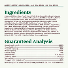 Nutro Wholesome Essentials Hairball Control Dry Cat Food Chicken & Brown Rice Recipe, 3 lb. Bag